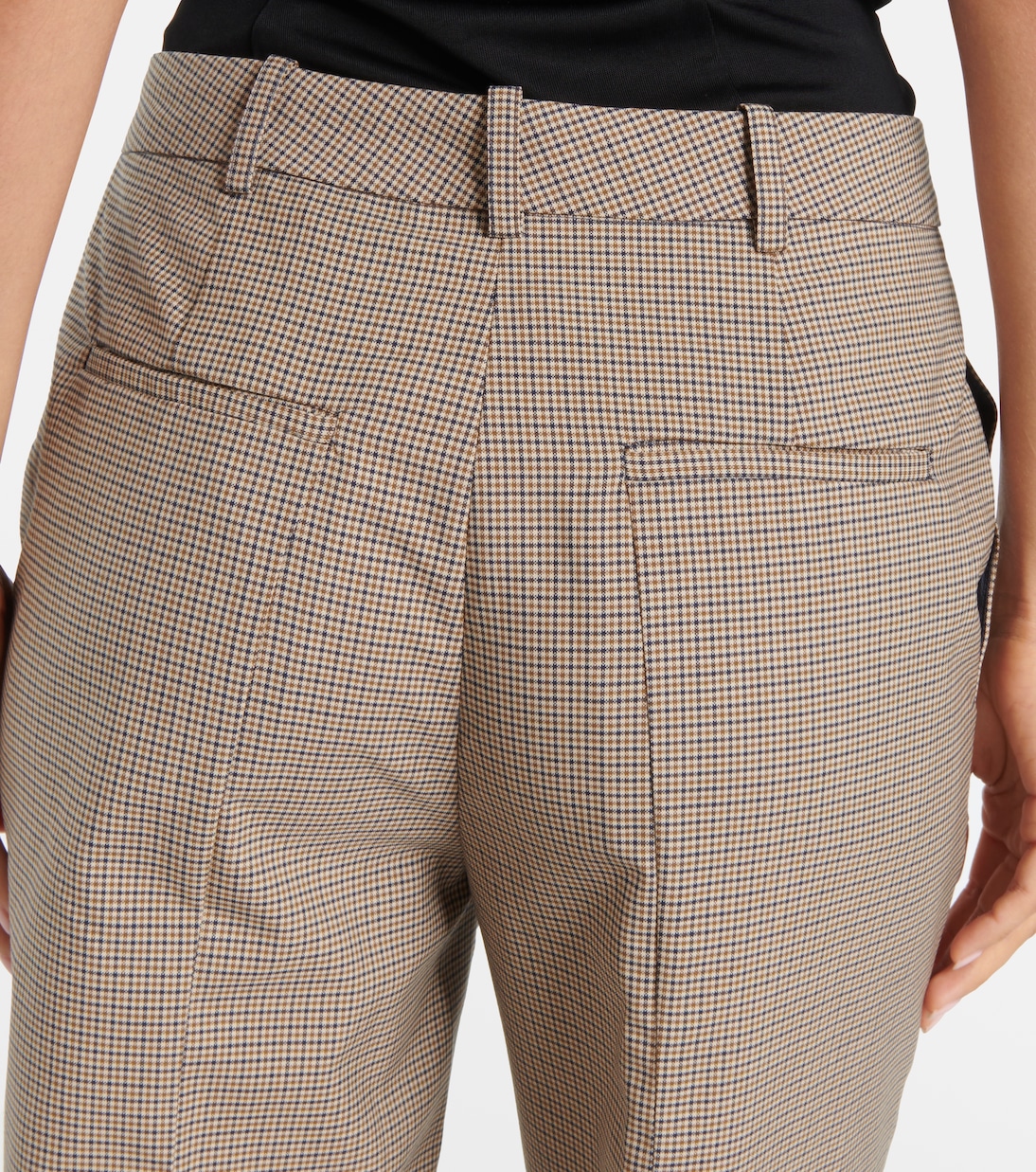 Pantaloni regular a quadri | CO