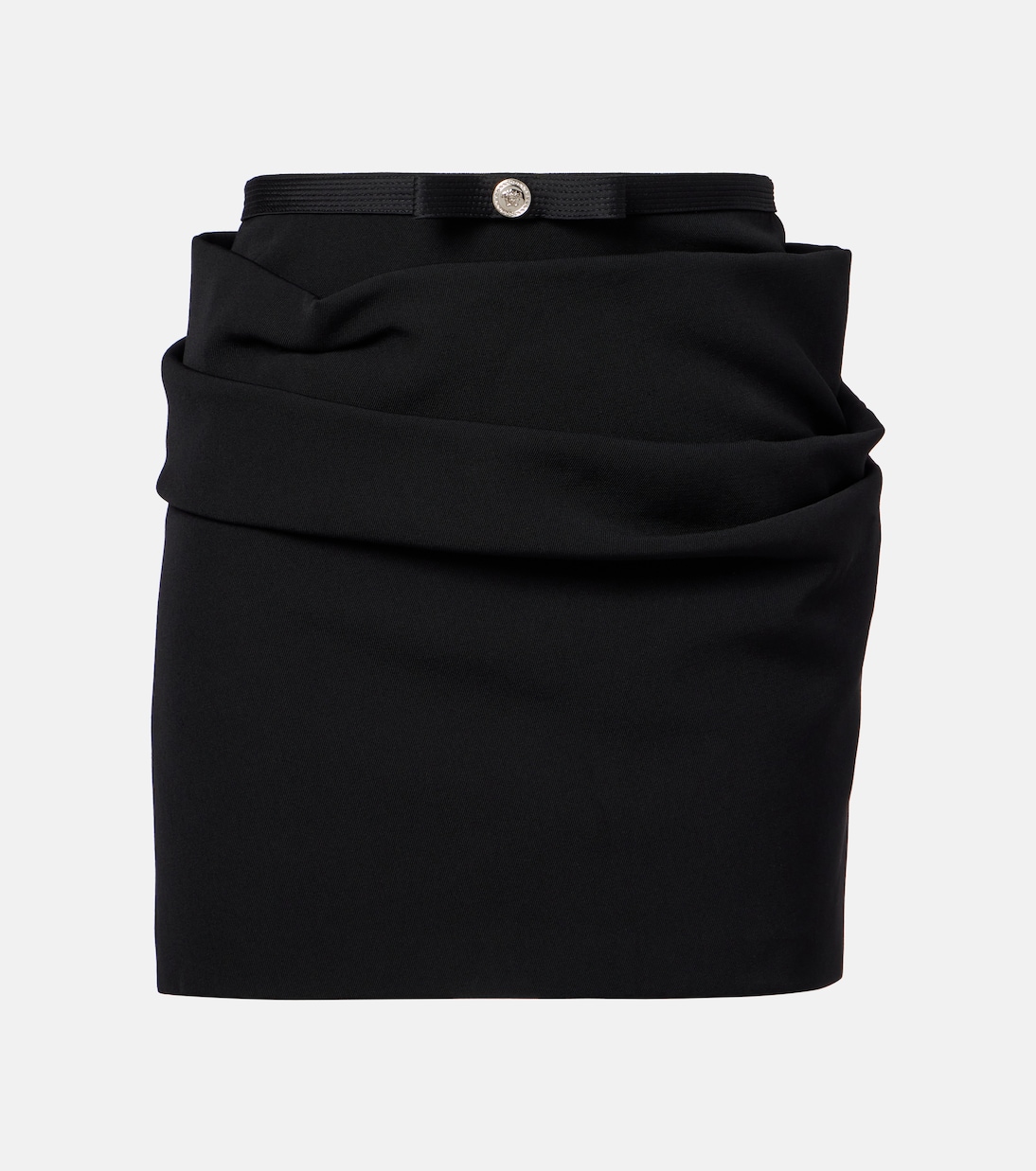 Minirock aus Schurwolle | Versace