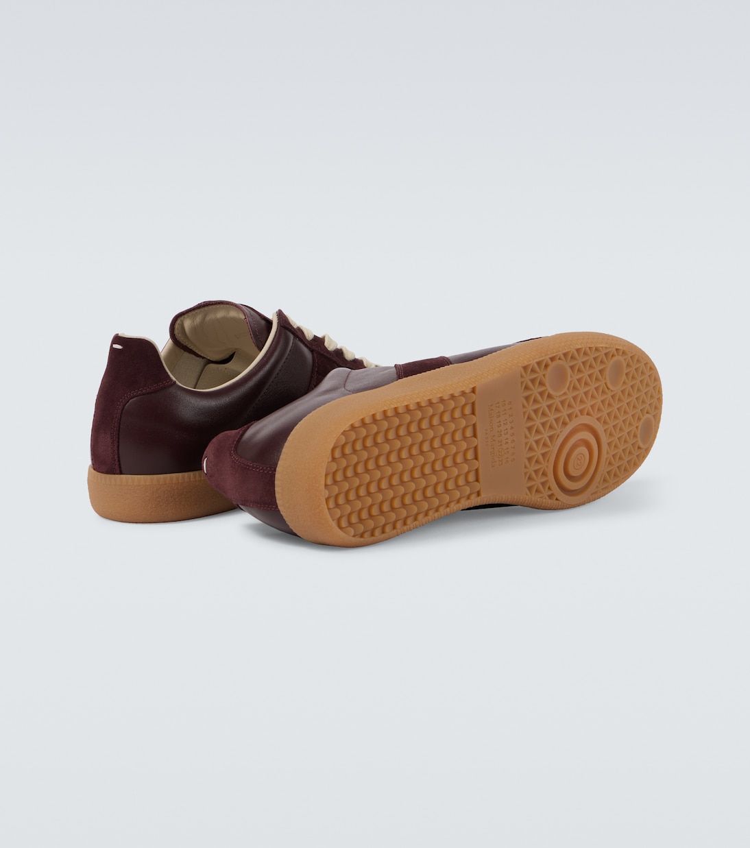 Baskets Replica en cuir et daim | Maison Margiela