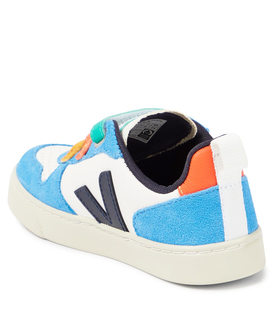 Sneakers V-10 in pelle e suede | Veja Kids