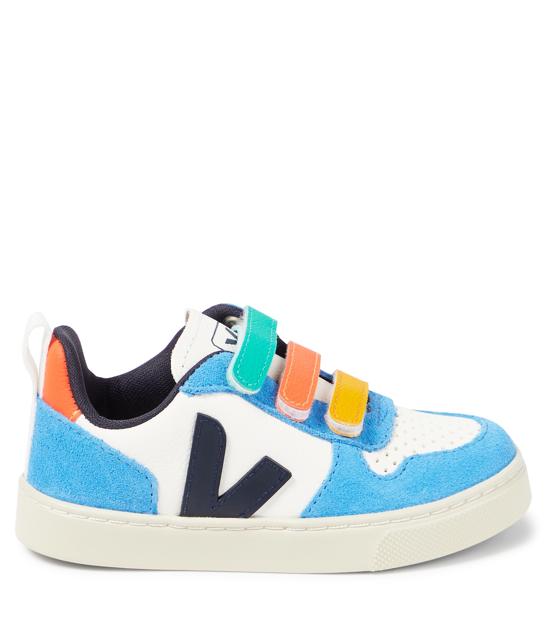 Sneakers V-10 in pelle e suede | Veja Kids