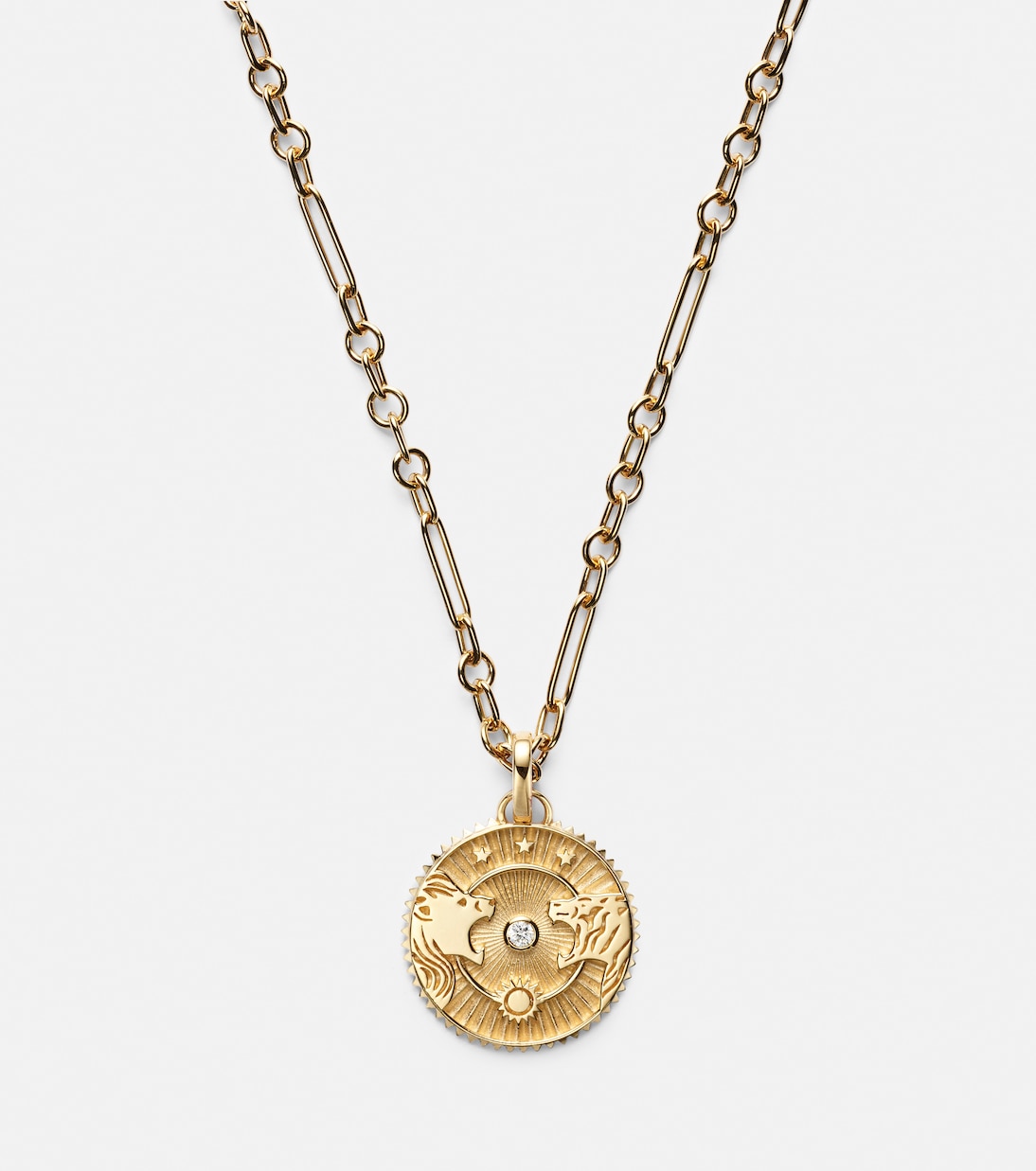 Collier Strength en or 18 ct et diamant | FoundRae