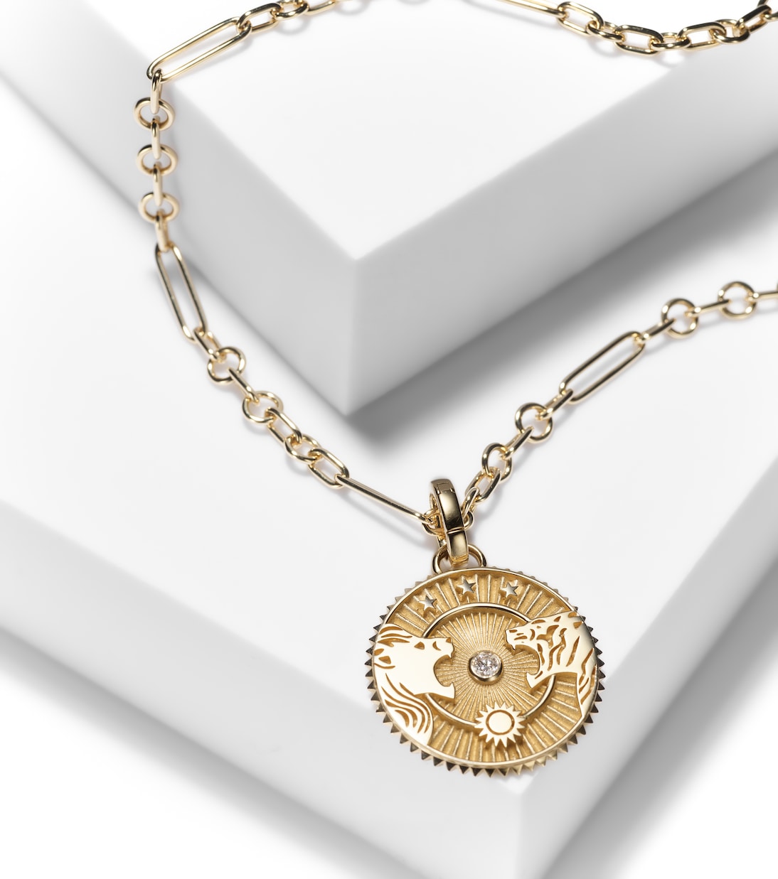 Collier Strength en or 18 ct et diamant | FoundRae
