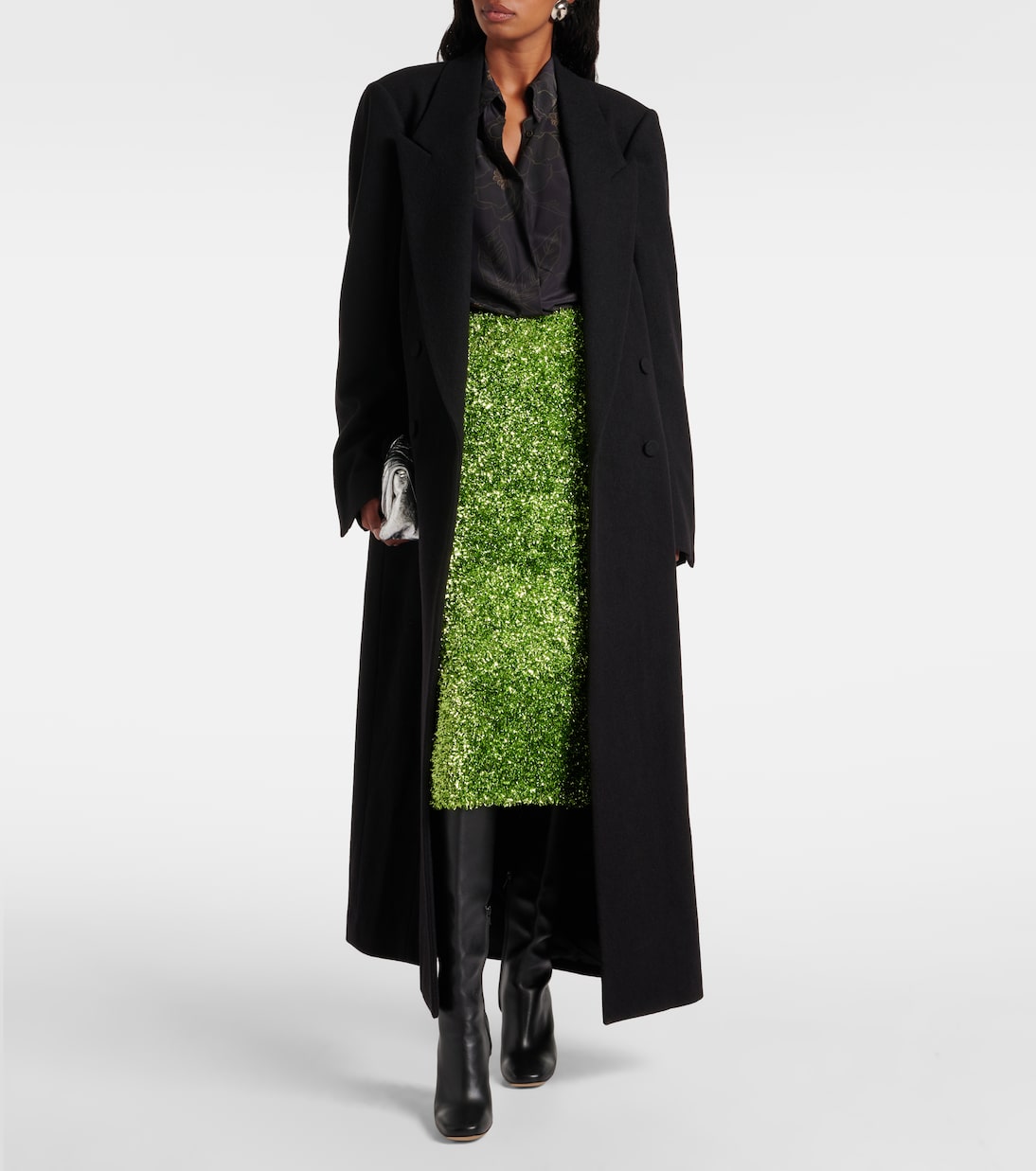 Mantel aus Wolle | Dries Van Noten
