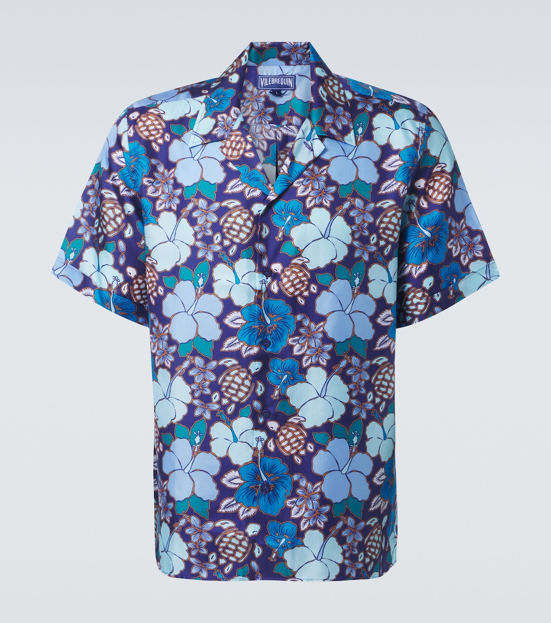 Camicia bowling Charli in seta con stampa | Vilebrequin