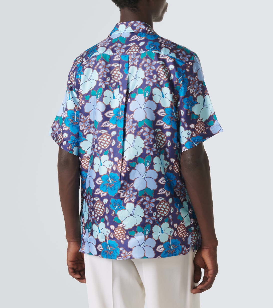 Camicia bowling Charli in seta con stampa | Vilebrequin