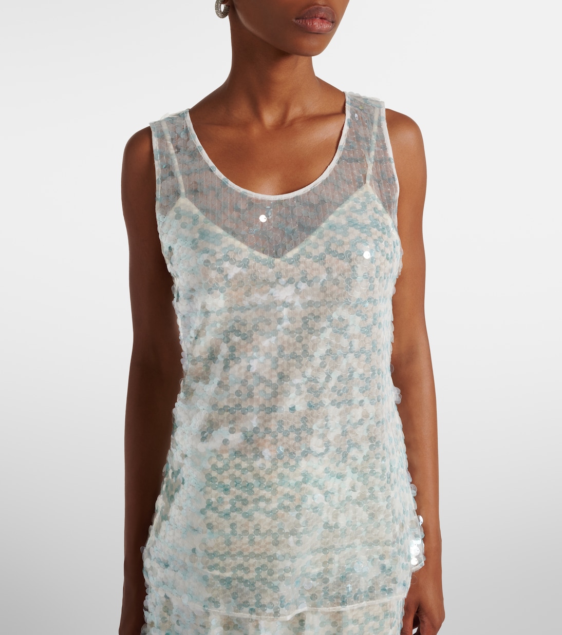 Beaded tank top | Xu Zhi