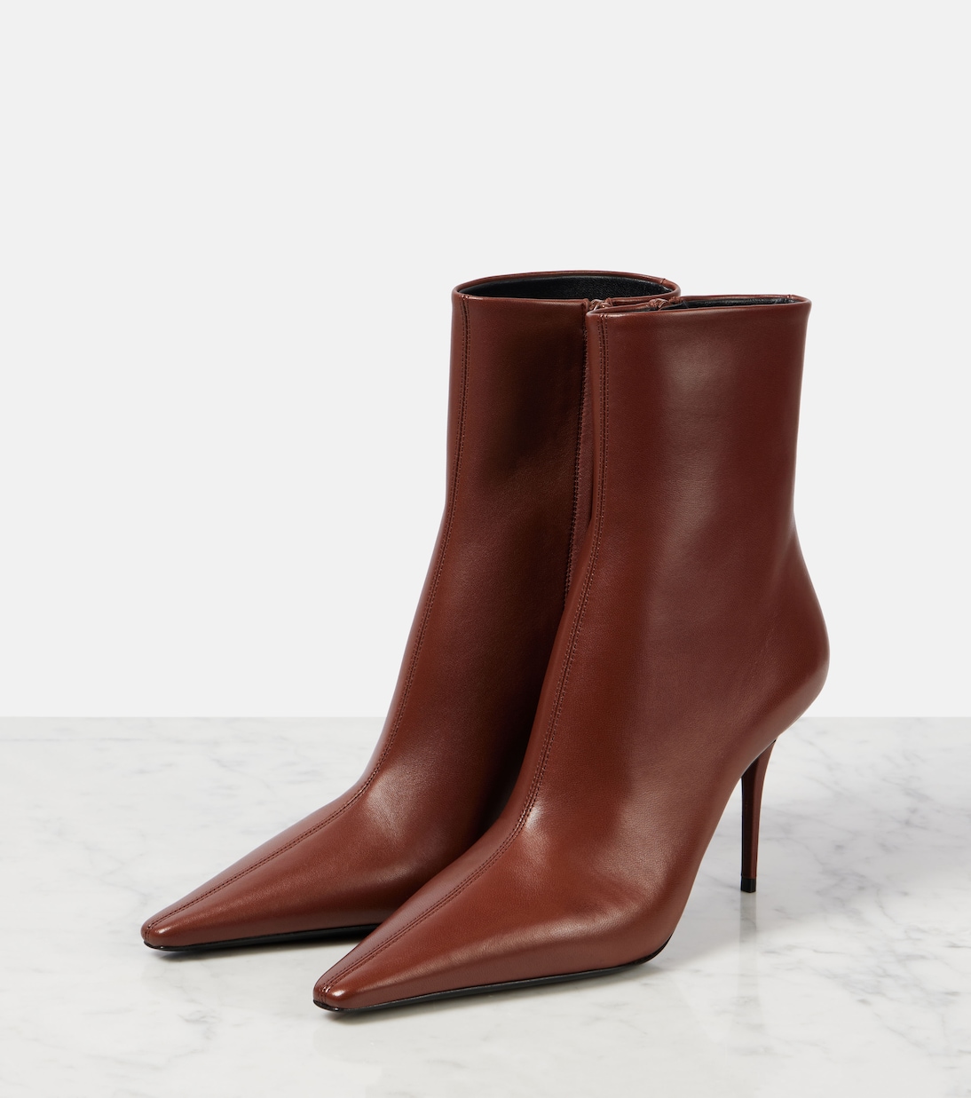 Botines Ashley 90 de piel | Saint Laurent