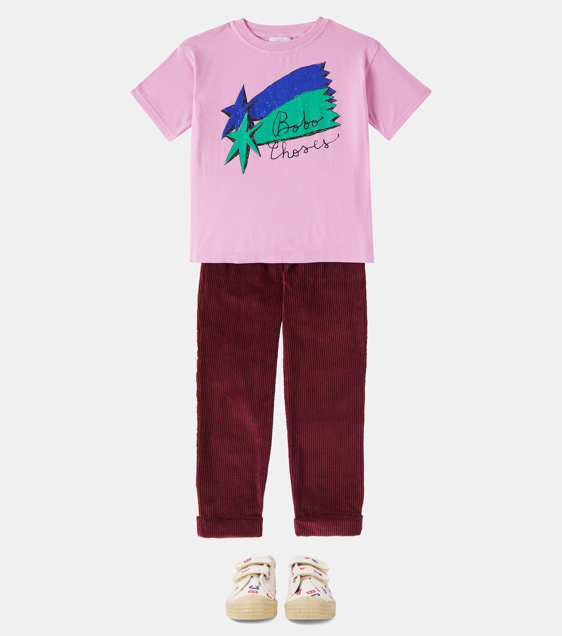 Camiseta Shooting Stars de algodón | Bobo Choses