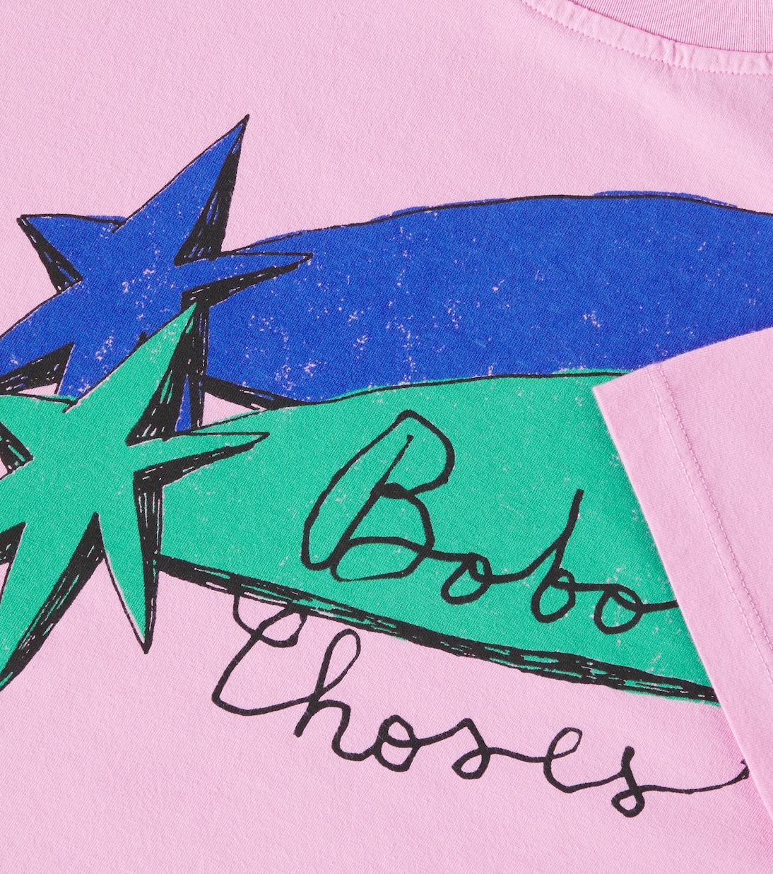 Camiseta Shooting Stars de algodón | Bobo Choses