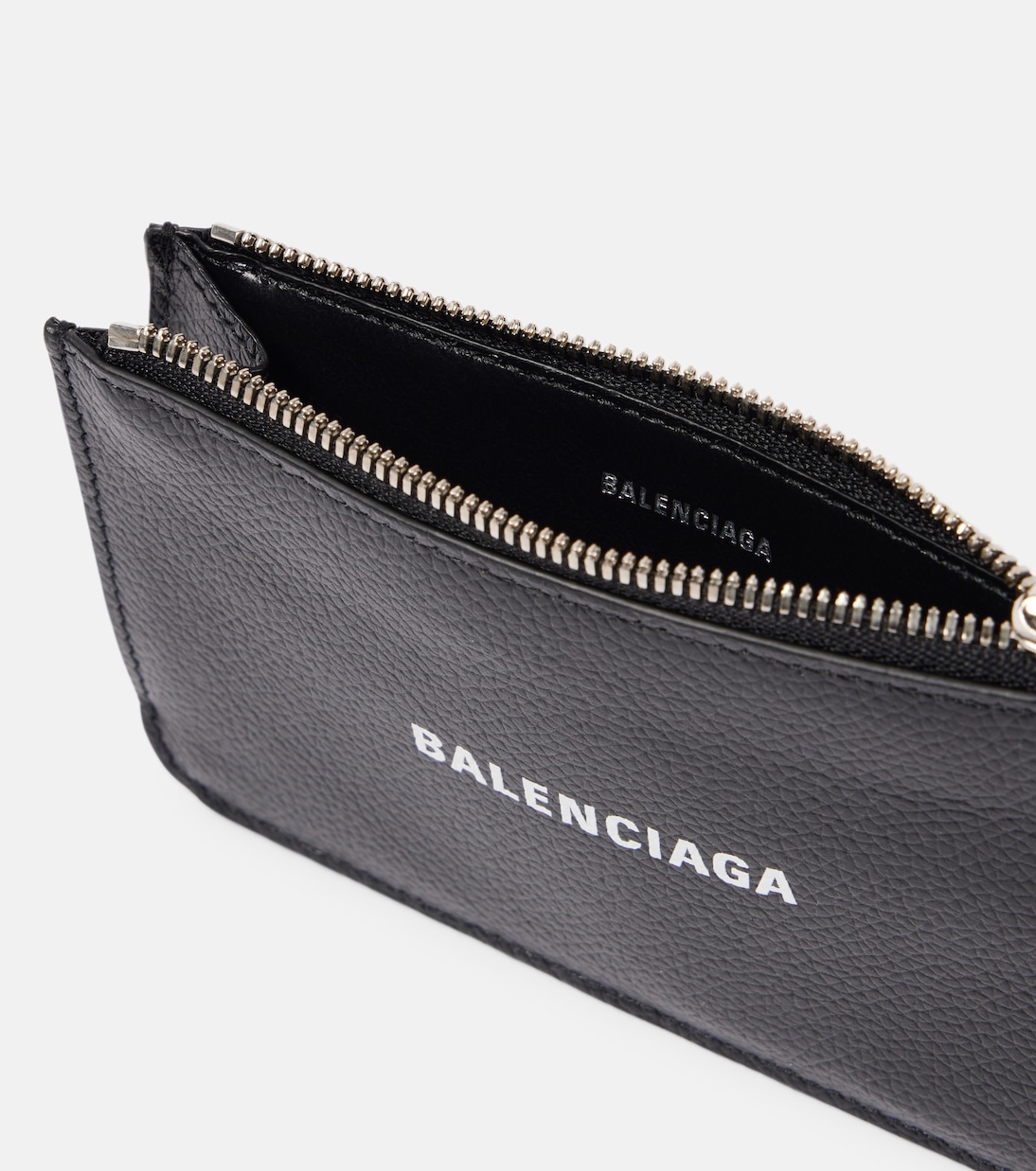 Portafoglio in pelle con logo BALENCIAGA, stile giovanile ed elegante