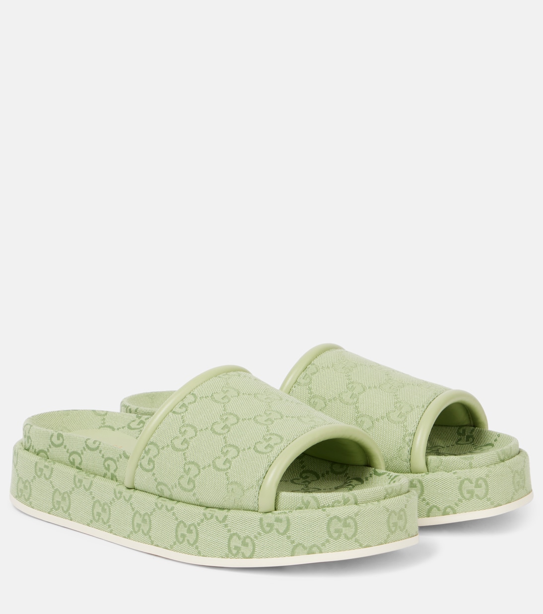 GG Canvas platform slides | Gucci
