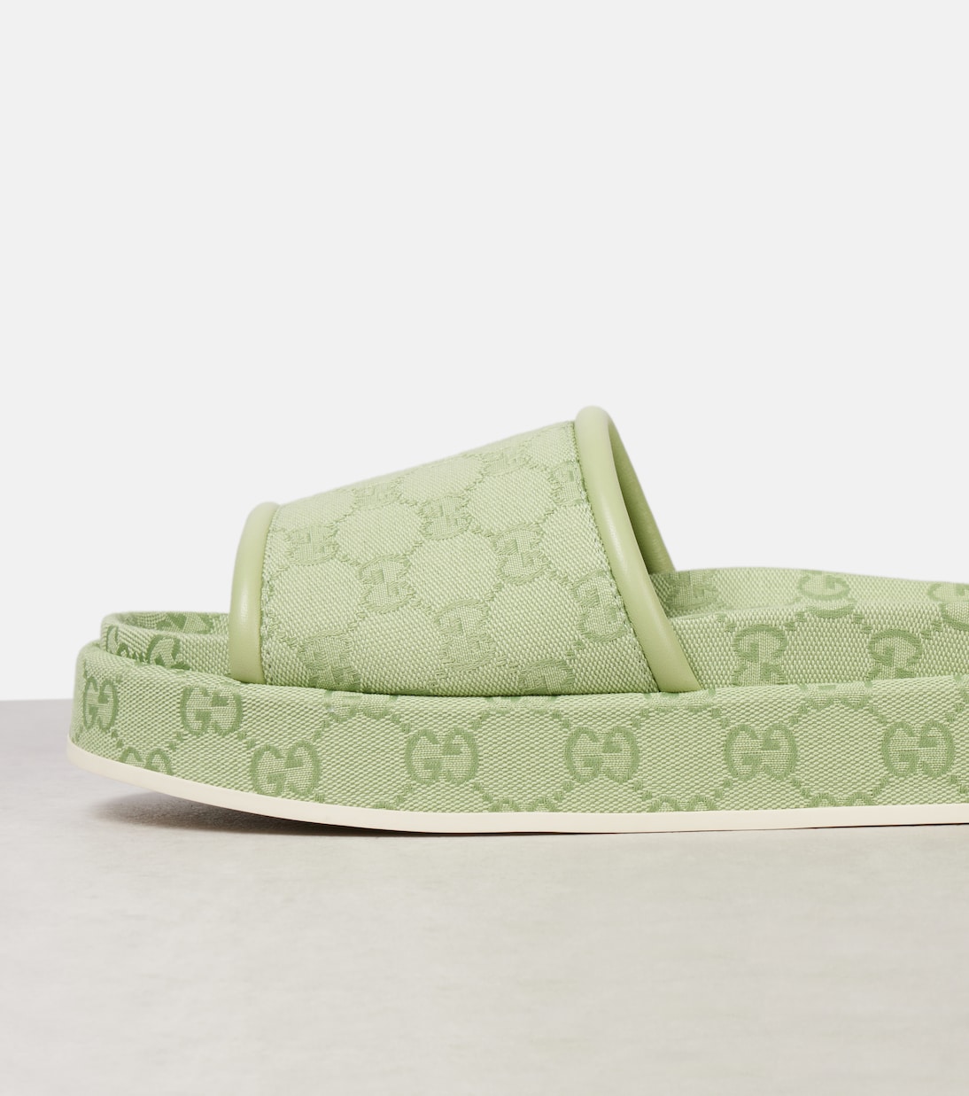 GG Canvas platform slides | Gucci