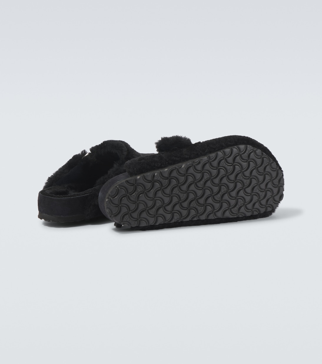 Mules Boston 1774 in suede e shearling | Birkenstock 1774