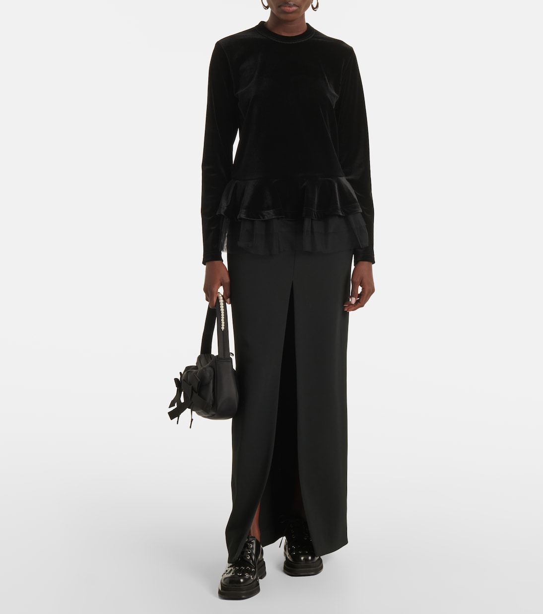 Pleated top | Noir Kei Ninomiya