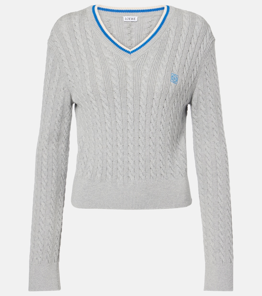 Jersey cropped de algodón | Loewe