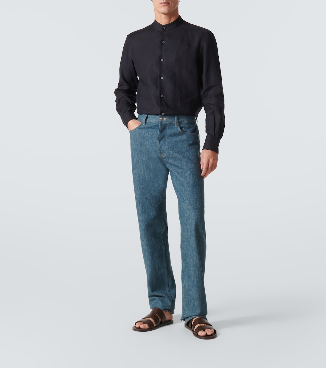 Camicia Elia in lino | Loro Piana
