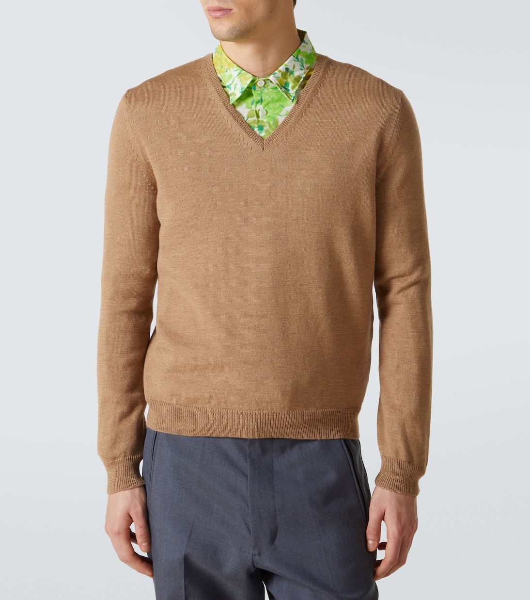 Pullover in lana vergine | Prada