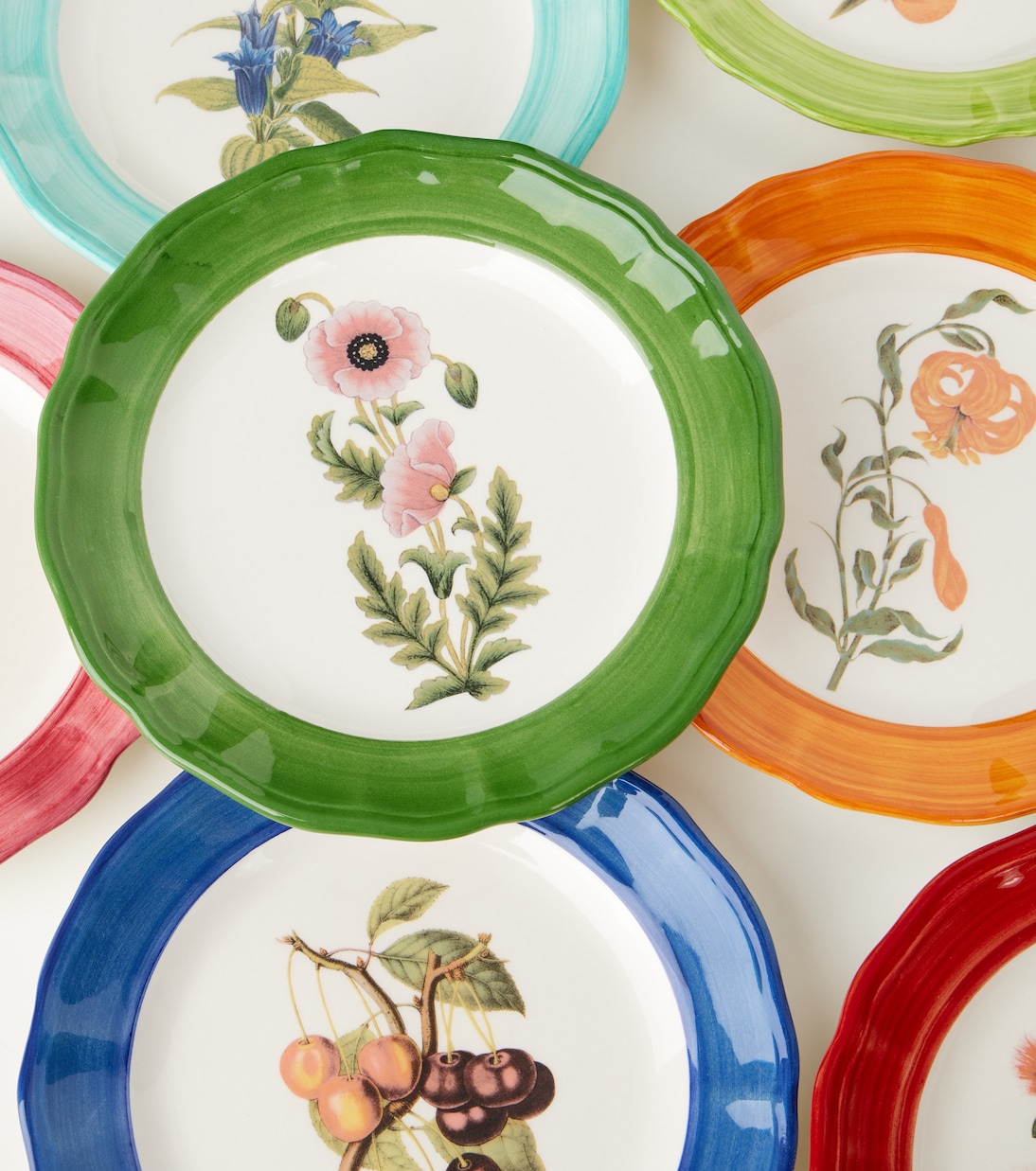 A Garden For The Sultan set of 4 plates | Les-Ottomans