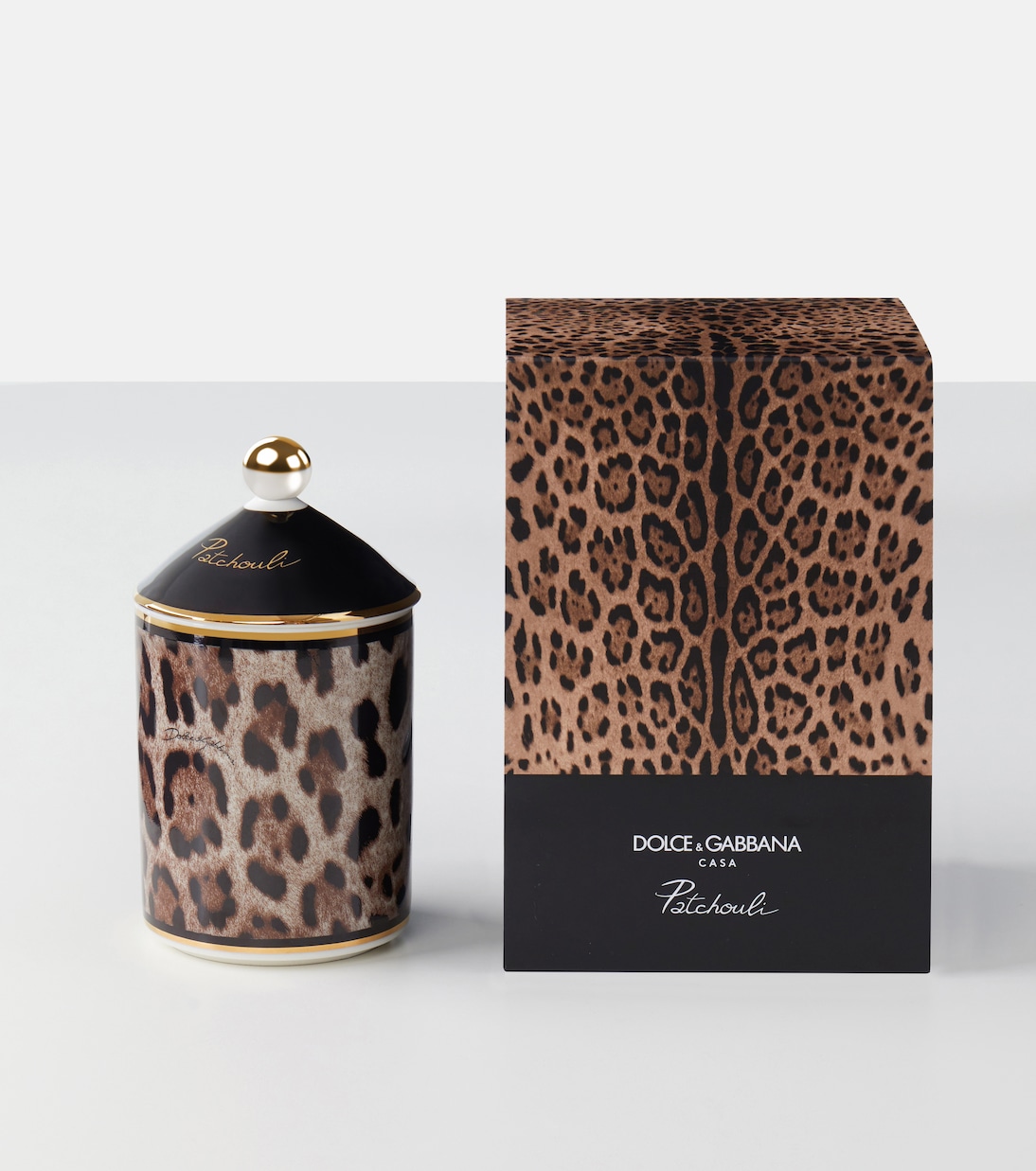 شمعة معطرة بالباتشولي من الزجاج | Dolce&Gabbana Casa