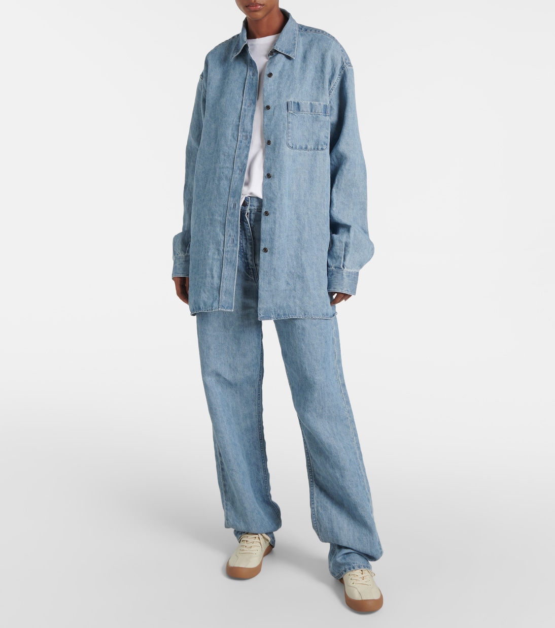 Camicia di jeans oversize Nesson | The Row