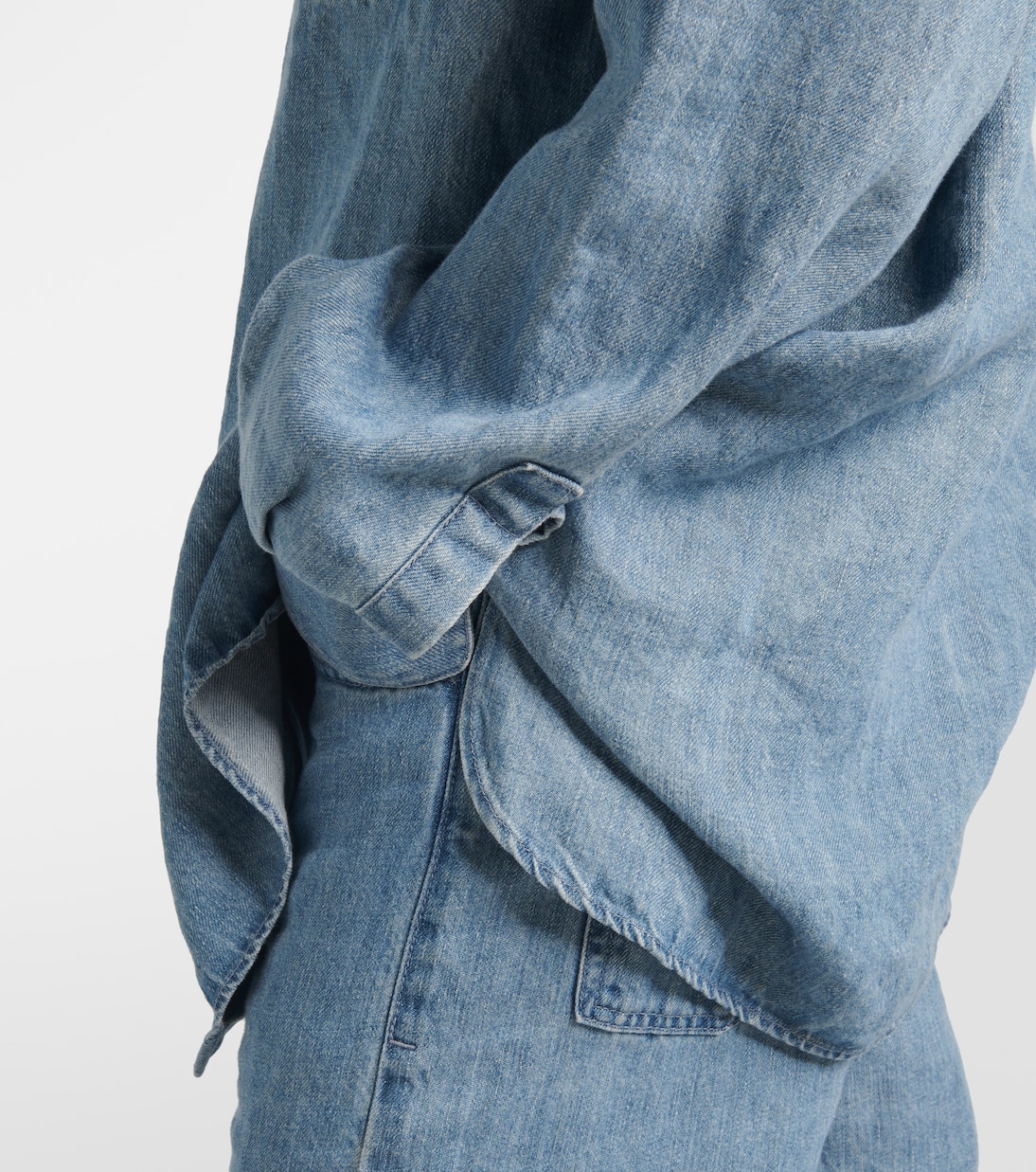 Camicia di jeans oversize Nesson | The Row
