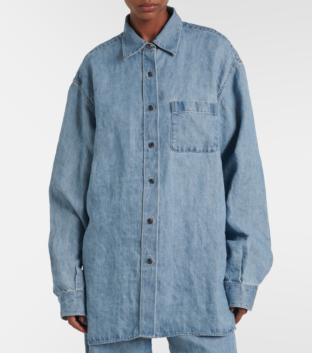 Camicia di jeans oversize Nesson | The Row