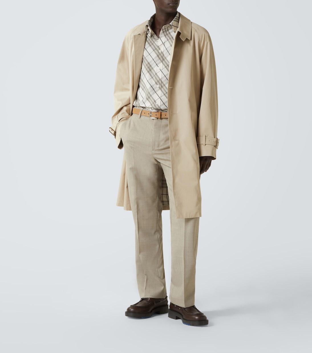 Hemdjacke Burberry Check aus Baumwolle | Burberry