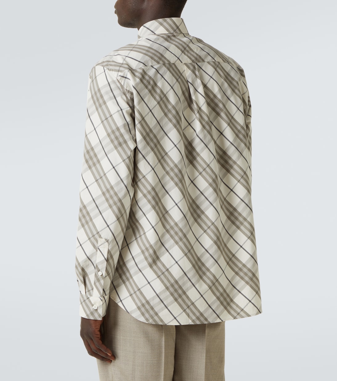 Hemdjacke Burberry Check aus Baumwolle | Burberry