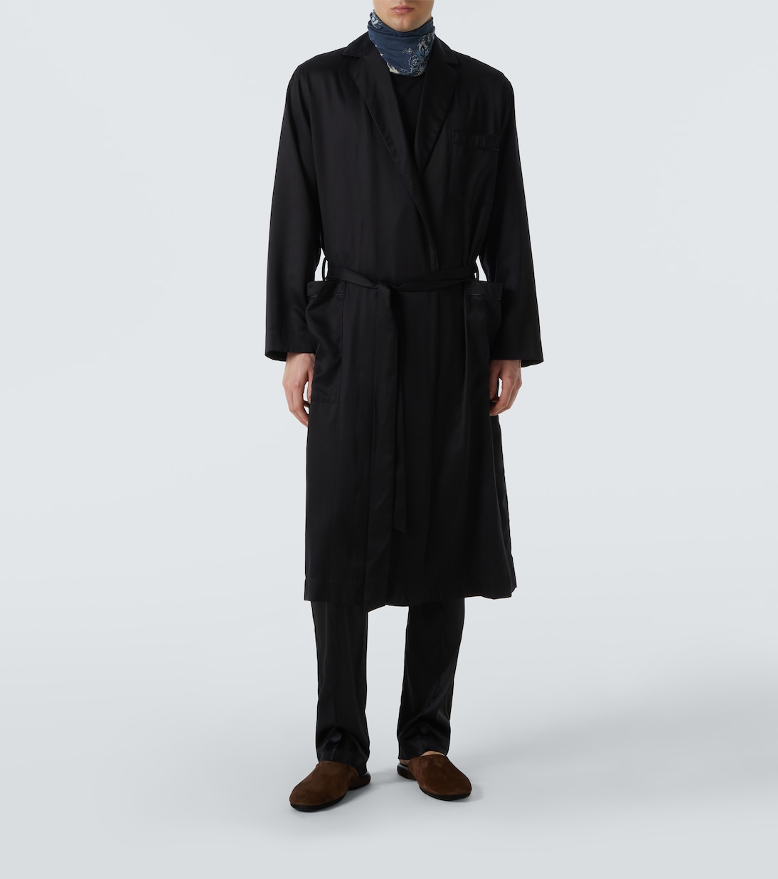 Suede slippers | Charvet