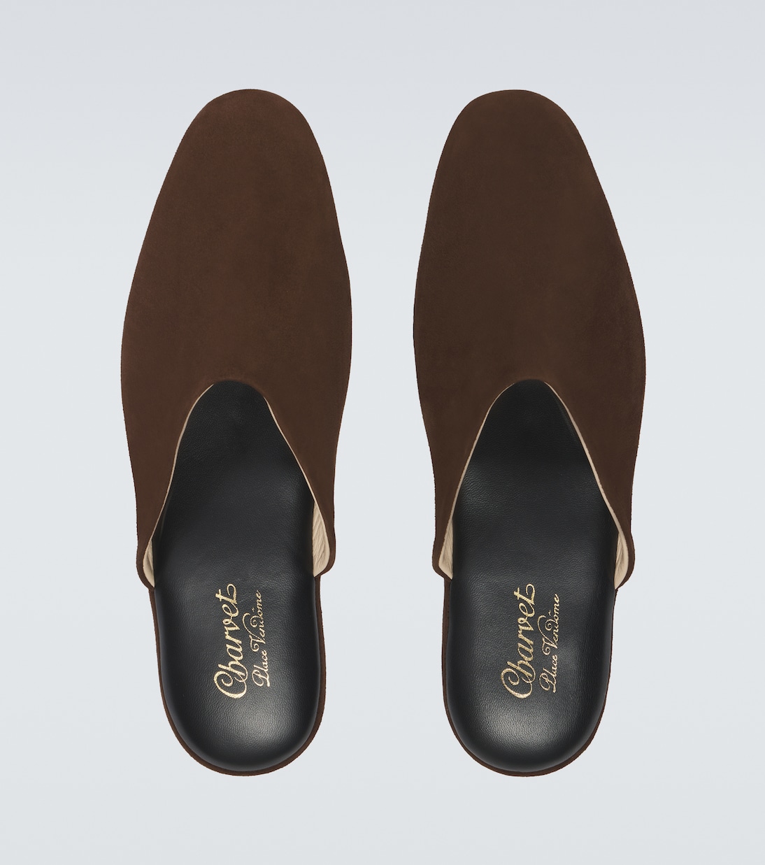 Suede slippers | Charvet
