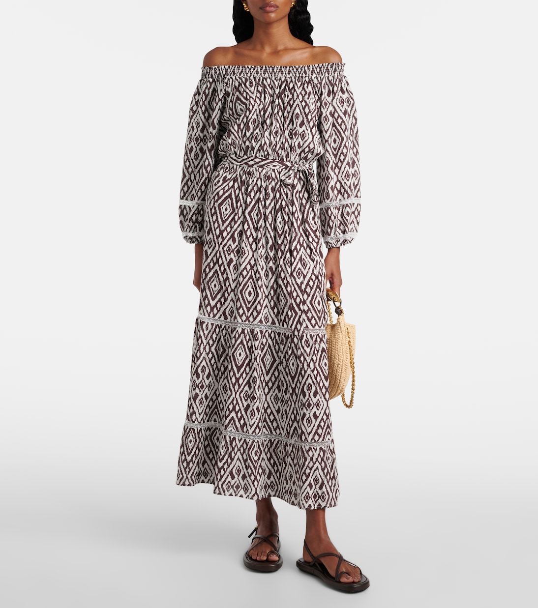 Abito midi Eclipse con stampa | Melissa Odabash