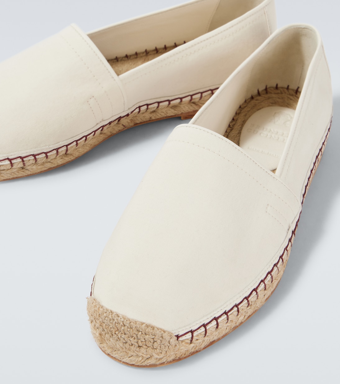Espadrilles en cuir | Brunello Cucinelli