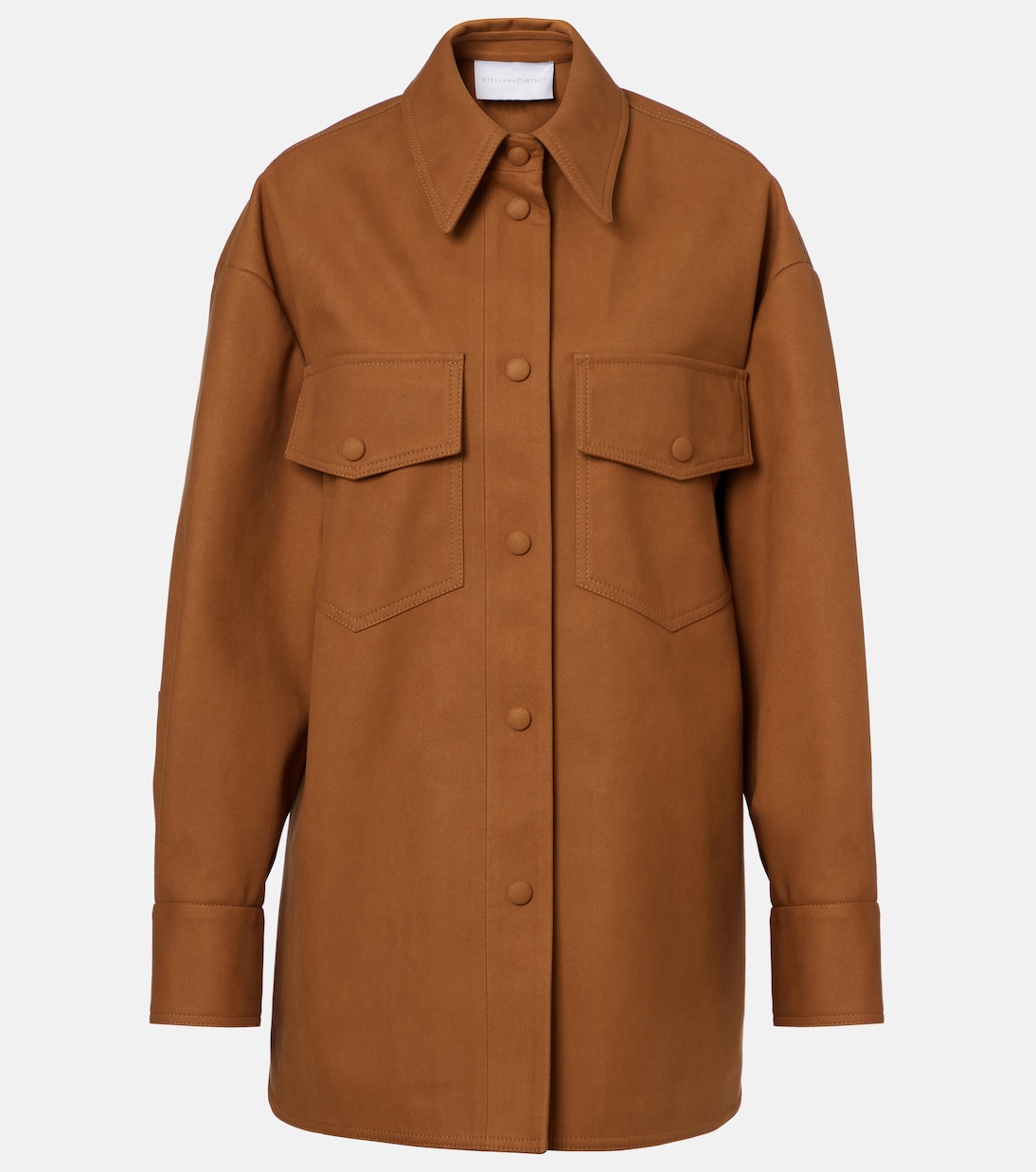 Sobrecamisa de ante sintético | Stella McCartney