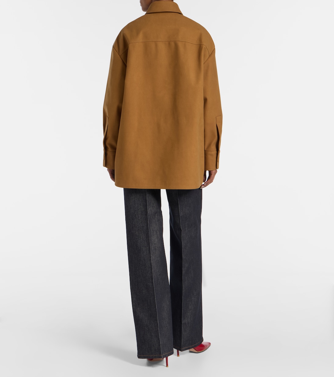 Sobrecamisa de ante sintético | Stella McCartney