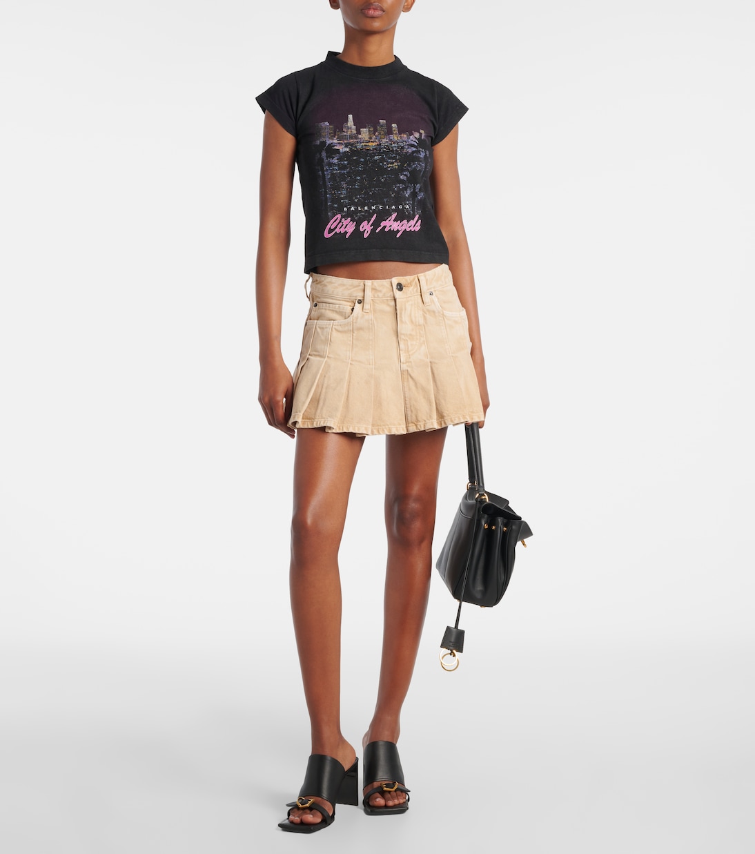 Minirock aus Denim | Balenciaga