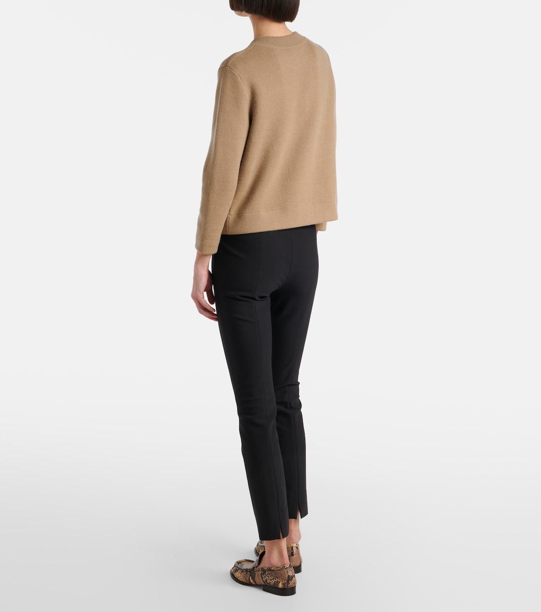Shrunken wool and cashmere cardigan | Vince