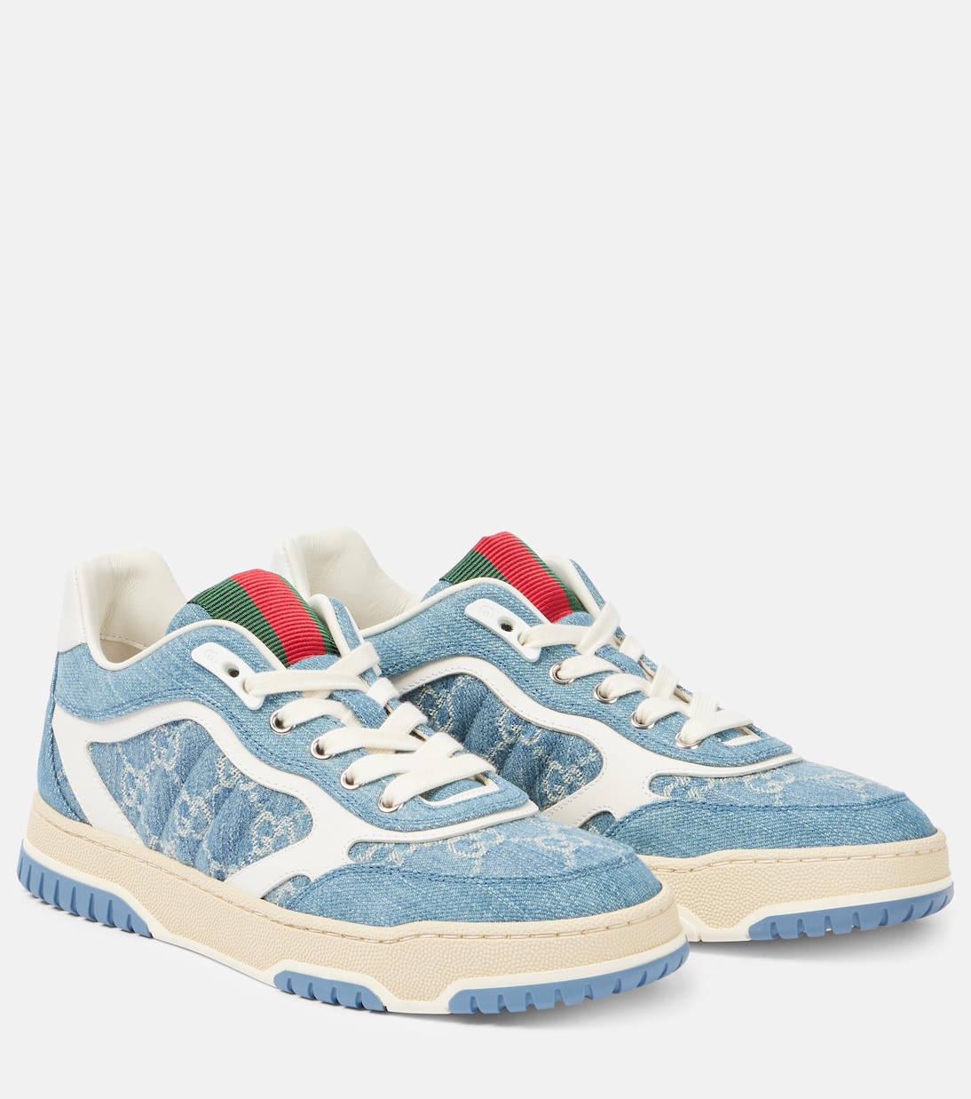 Sneakers Re-Web aus Denim | Gucci