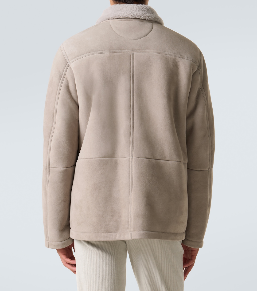 Suede field jacket | Kiton