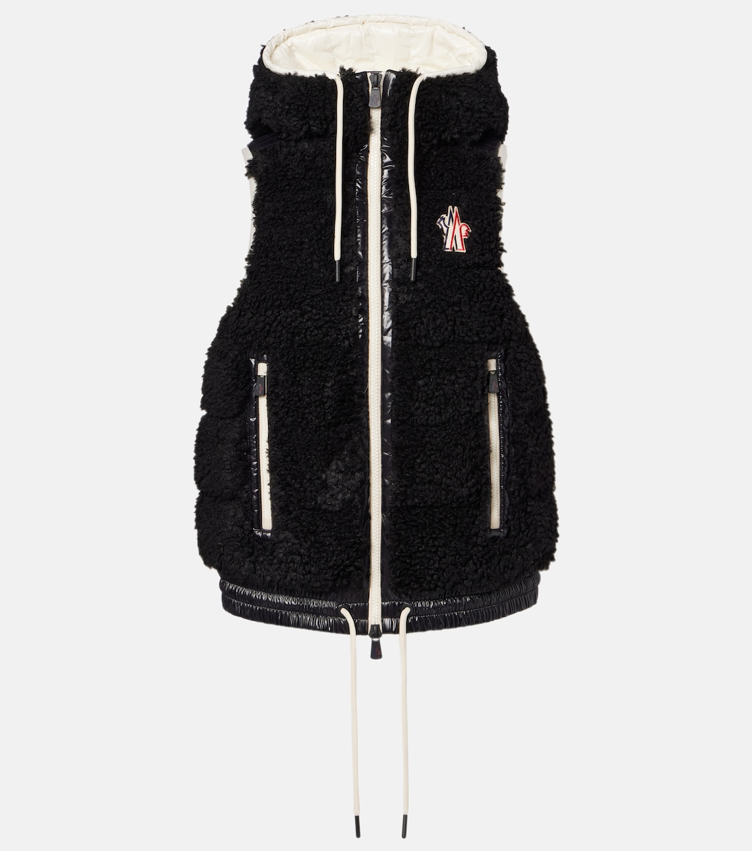 Hooded down vest | Moncler Grenoble