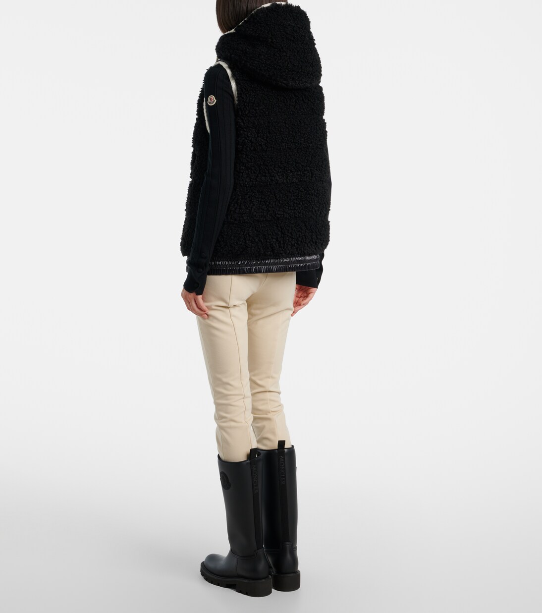 Hooded down vest | Moncler Grenoble