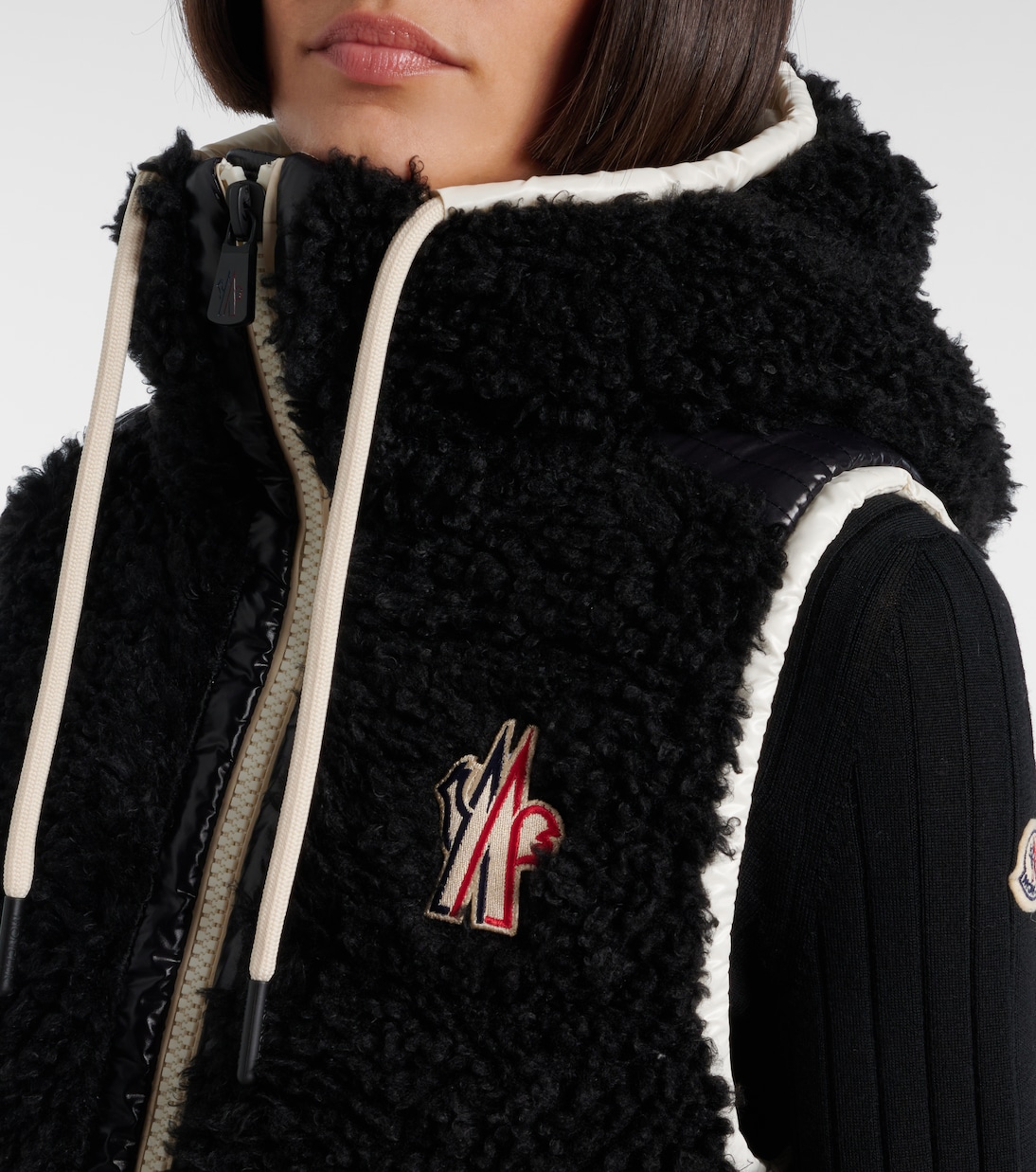 Hooded down vest | Moncler Grenoble
