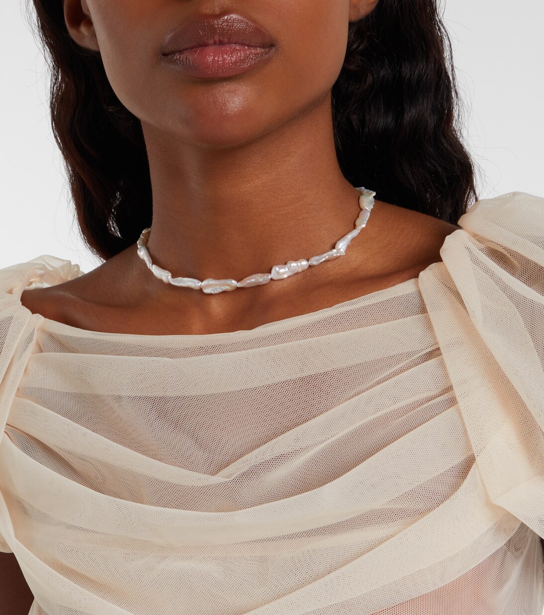 Tulle midi dress | Simone Rocha