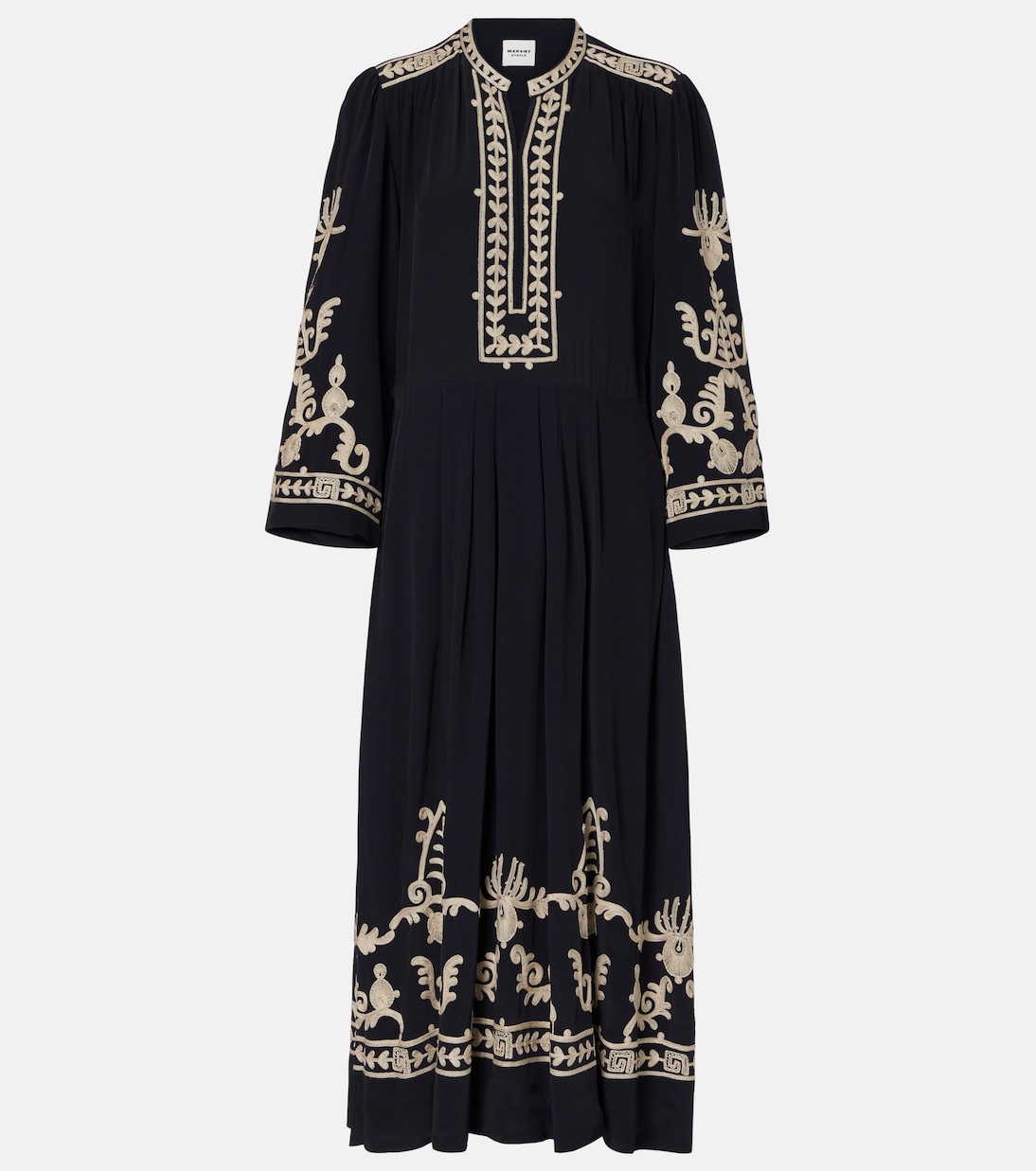 Feliana embroidered crêpe maxi dress | Marant Etoile