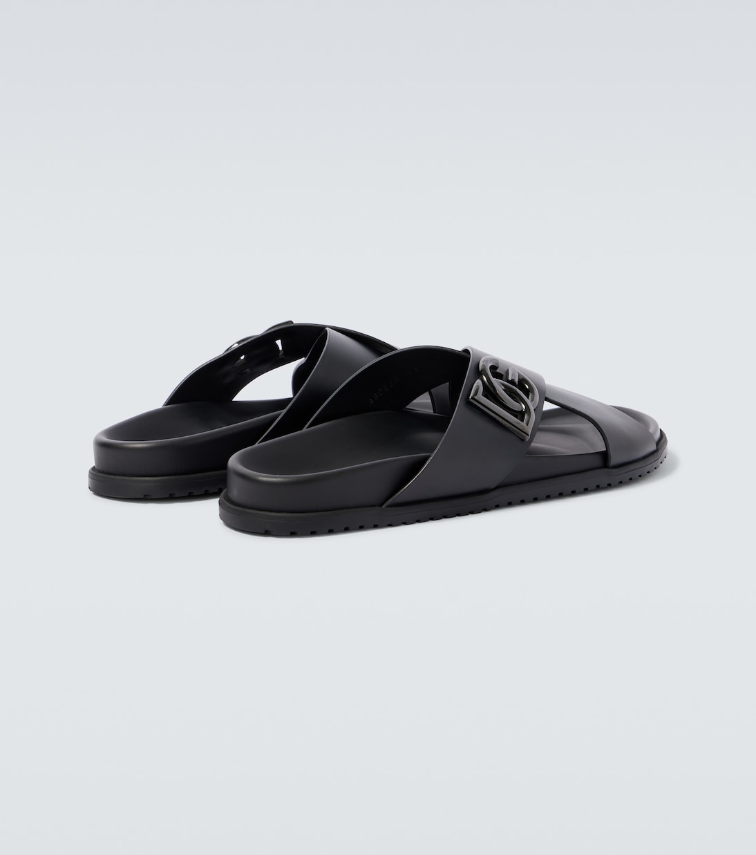 Leather slides | Dolce&Gabbana