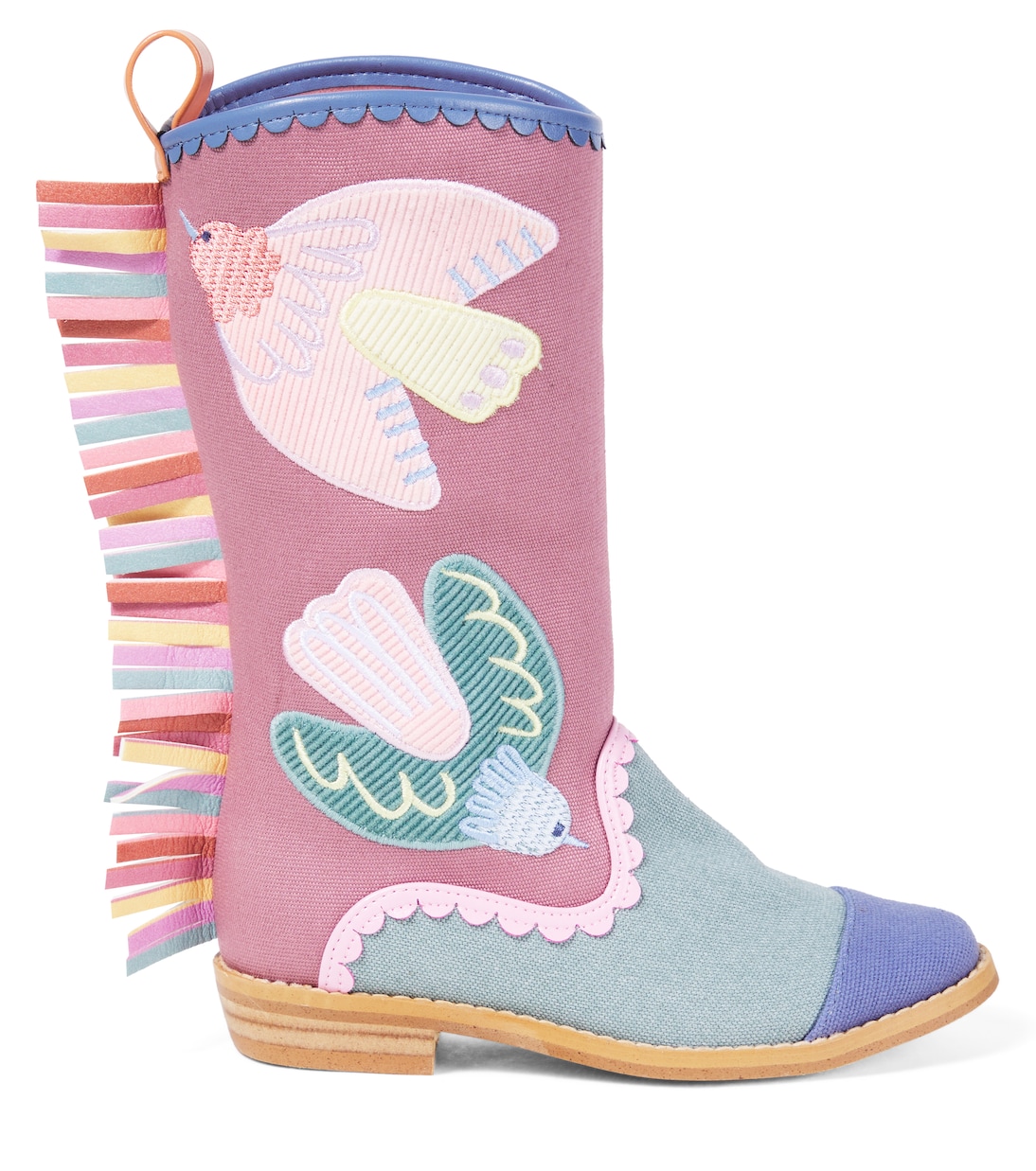 Embroidered ankle boots | Stella McCartney Kids