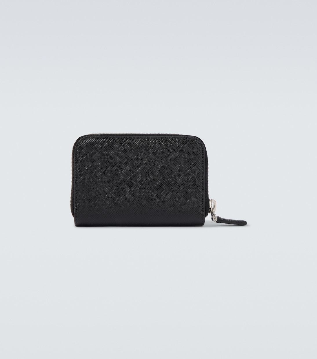 Porte-monnaie en cuir Saffiano à logo | Prada