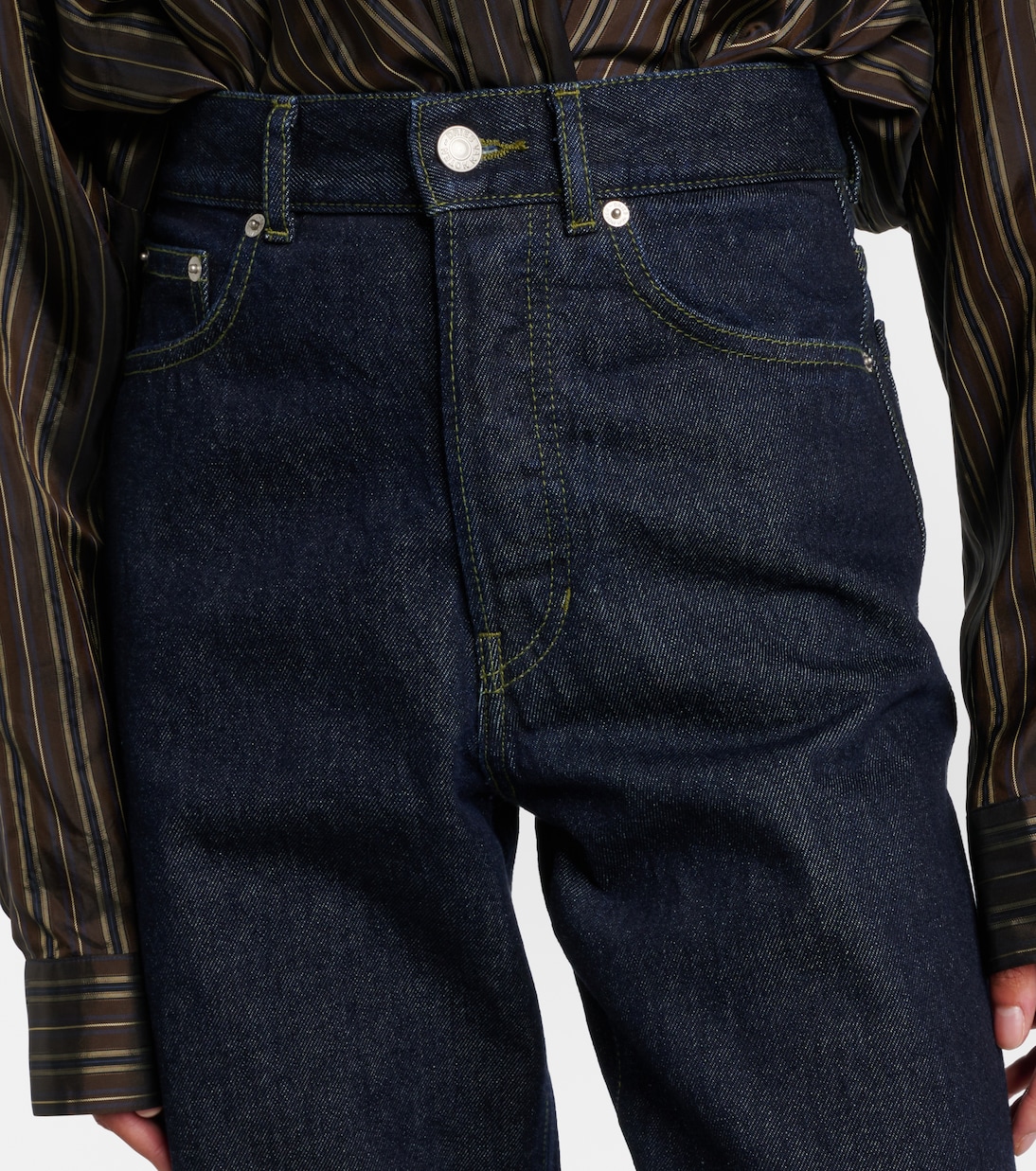 High-rise wide-leg jeans | Dries Van Noten
