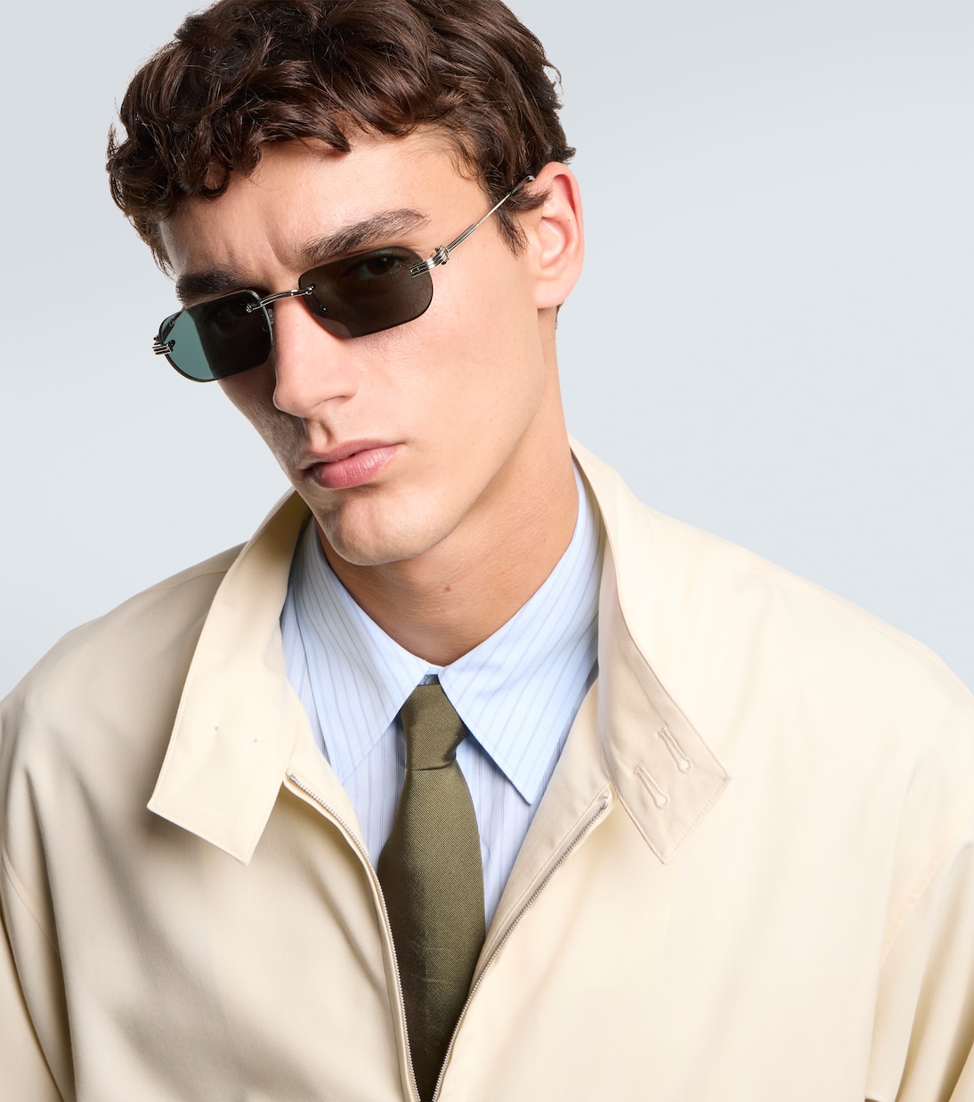 Première De Cartier rectangular sunglasses | Cartier Eyewear Collection