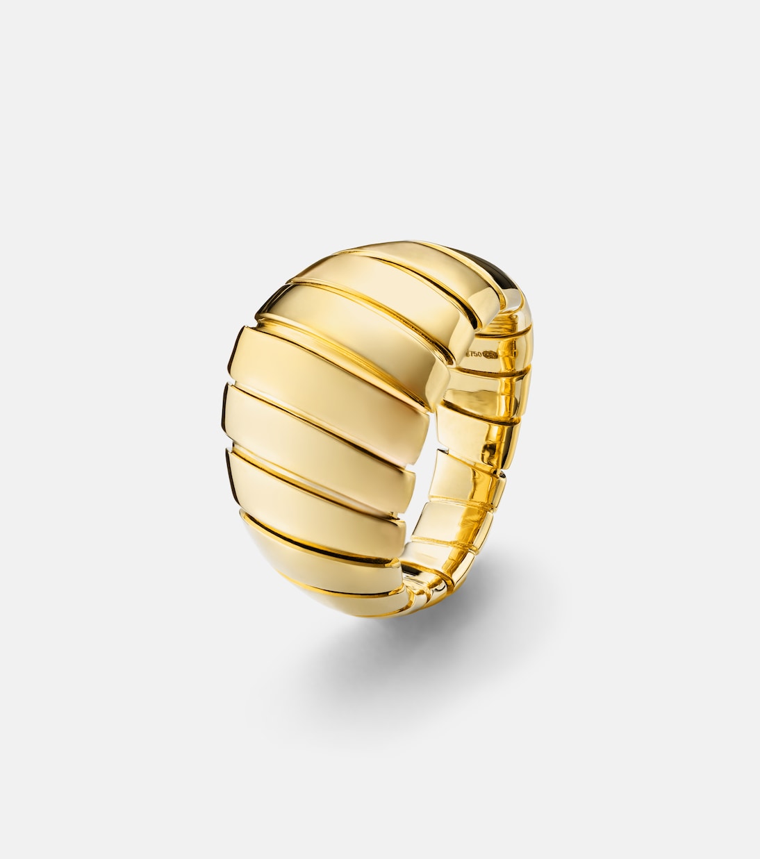 Anello Bvlgari Tubogas in oro 18kt | Bvlgari